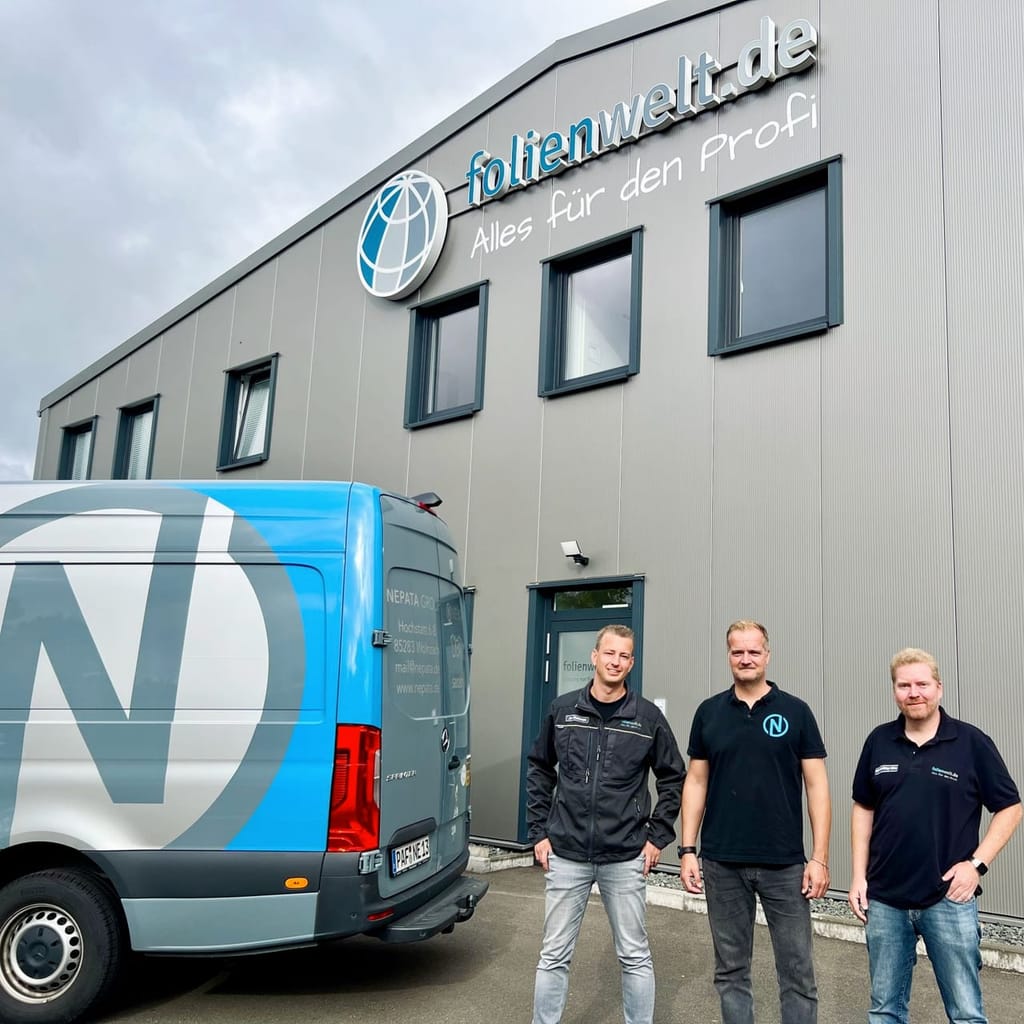 Folienwelt in Trier · NEPATA Pilotprojekt