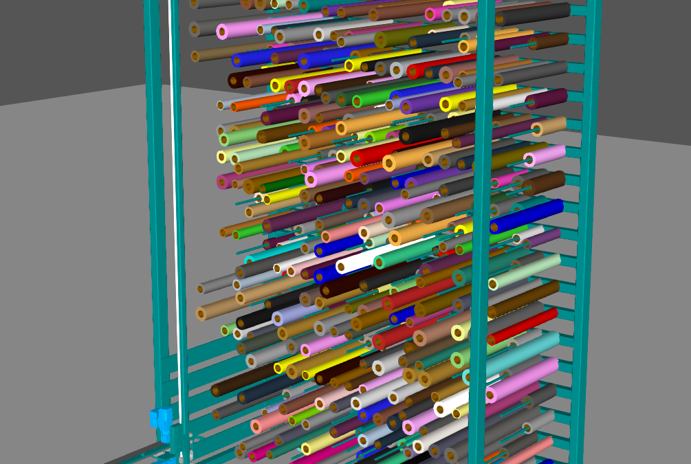 AUTOMATION: Storage system with vertical robot