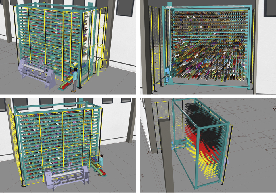 AUTOMATION: More from the film store with vertical robot