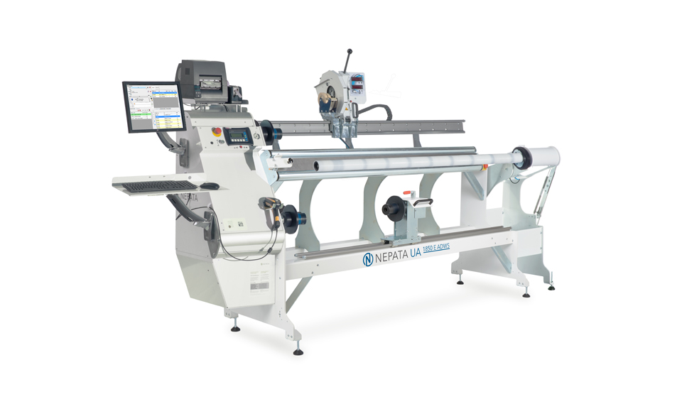 NEW: Economy rewinding and slitting machine with a web width of 185 cm